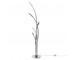 Stehlampe LED silber 122 cm ARYS