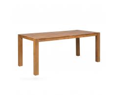 Esstisch Holz hellbraun 150 x 85 cm NATURA