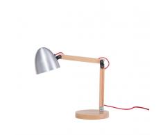 Tischleuchte silber 62 cm VELEKA