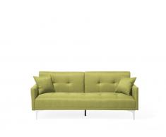 Schlafsofa Polsterbezug grün LUCAN