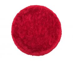 Teppich rot ø 140 cm Hochflor CIDE