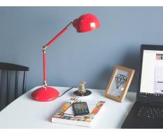 Tischlampe rot 60 cm HELMAND