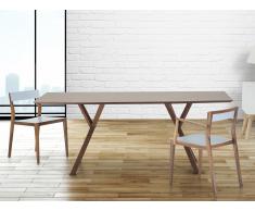 Esstisch Nussbaum 180 x 100 cm LISALA