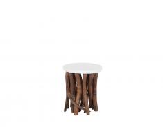Beistelltisch weiss HOUMA