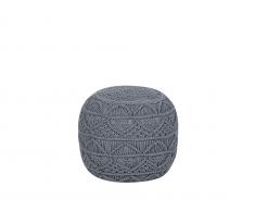 Pouf grau 40 x 40 cm KAYSERI