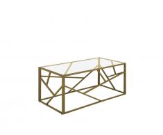 Couchtisch Glas gold ORLAND