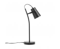 Tischlampe schwarz 39 cm FLINT