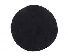 Teppich schwarz ø140 cm DEMRE
