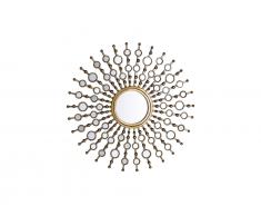 Wandspiegel gold Sonnenform ø70 cm BLOIS