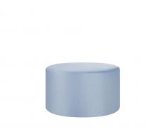 Pouf Samtstoff hellblau MILLEN