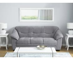 3-Sitzer Sofa Polsterbezug grau STAVANGER