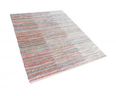 Teppich bunt 160 x 230 cm Kurzflor MERSIN