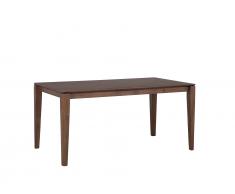 Esstisch dunkler Holzfarbton 160 x 90 cm LOTTIE
