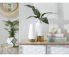 Blumenvase weiß CORONADO