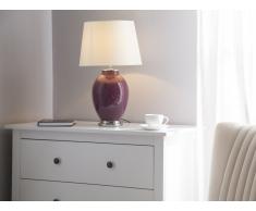 Tischlampe lila BRENTA