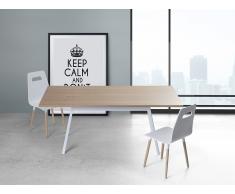 Esstisch weiss 90 x 180 cm FLOW