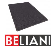 Teppich grau 120 x 170 cm Hochflor EDIRNE