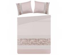 Bettwäsche Set rosa 160 x 200 cm GIARRE