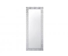 Wandspiegel silber rechteckig 50 x 130 cm MARANS