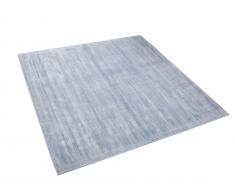 Teppich hellblau 200 x 200 cm Kurzflor GESI