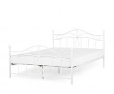 Metallbett weiss Lattenrost 180 x 200 cm ANTLIA