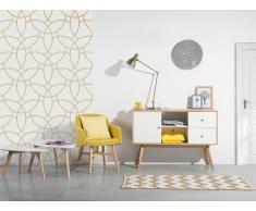 Sideboard braun/weiss VALDEZ