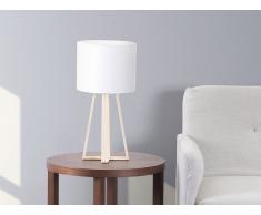 Tischlampe Weiss - Stehlampe - Nachttischlampe - Leselampe - Tischleuchte - KORANA