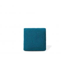 Pouf seeblau 50 x 50 x 31 cm CONRAD