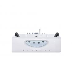 Whirlpool-Badewanne mit LED HAWES