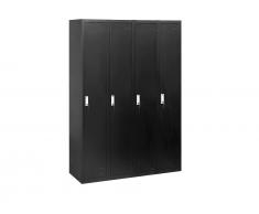 Garderobenschrank schwarz MAMRY