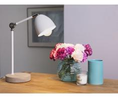 Tischlampe weiss 42 cm CHANZA