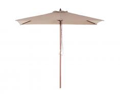 Sonnenschirm 195 x 144 x 244 cm sandbeige FLAMENCO