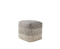 Pouf dunkelgrau 40 x 40 cm HIRRI