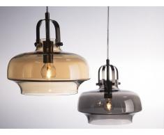 Pendelleuchte Glas goldgelb WILTZ