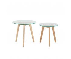 Couchtisch Glas 2er Set MISSOURI