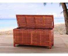 Auflagenbox Holz 130 x 48 cm TOSCANA