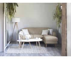 Ecksofa Polsterbezug beige IVALO