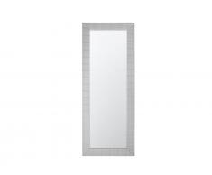 Wandspiegel silber rechteckig 50 x 130 cm DERVAL