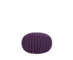 Pouf lila 40 x 25 cm CONRAD