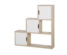 Regal heller Holzfarbton/weiss SALTA