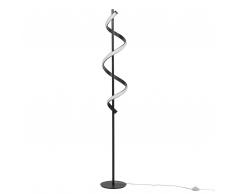 Stehlampe LED schwarz 152 cm WANTA