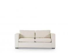 3-Sitzer Sofa Leder beige HELSINKI