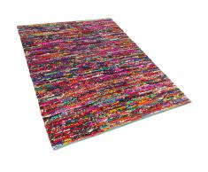 Teppich bunt 160 x 230 cm Hochflor BAFRA