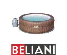 Whirlpool braun Outdoor aufblasbar ST. MORITZ
