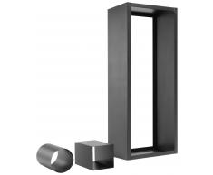 Oranier Holzregal Stahl schwarz Oranier 150 x 60 x 35 cm