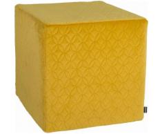 Sitzwürfel 45/45/45 cm gelb, »Soft Nobile«, H.O.C.K.