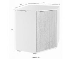 Eckkommode grau, yourhome