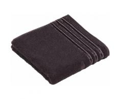 Vossen Handtücher »Cult de Luxe« schwarz, 2x 50x100cm