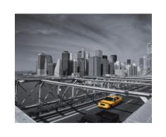 Fototapete bunt, L/B: 260cm / 325,5cm, »Skyline«, FSC®-zertifiziert, rasch