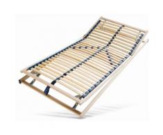 Lattenrost, bis 110 kg, Kopf- und Fußteil verstellbar, 5 Zonen, 100x220cm, »Olympus«, MALIE